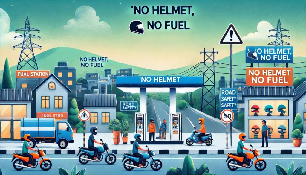No Helmet, No Fuel