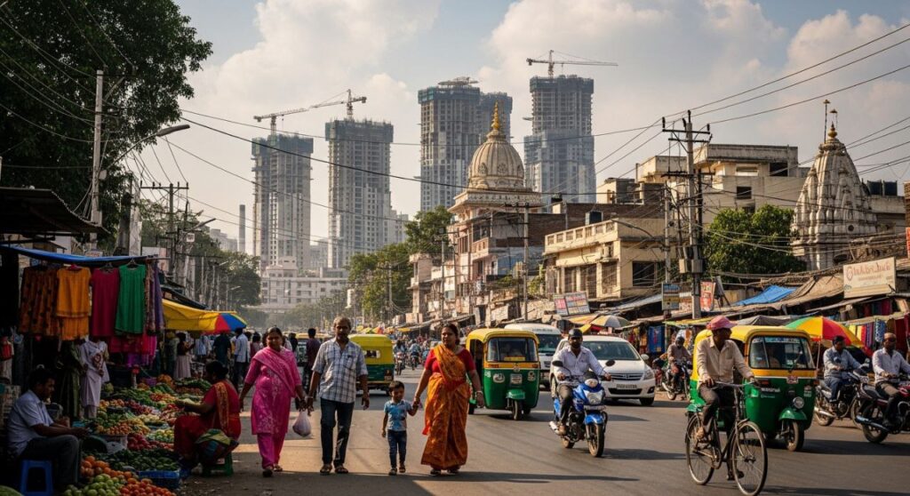 Real Estate 1 Wealth Shift: Delhi-Mumbai का मोह छोड़िए… असली Real Estate सोना इन शहरों में छुपा है! 5 Real Estate