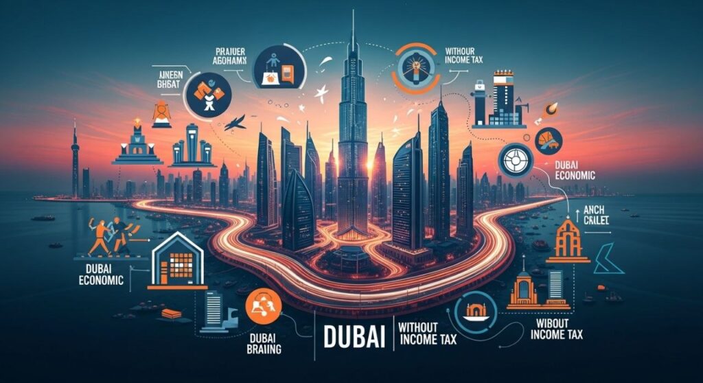 Dubai 1 Big Revenue Secret: बिना Income Tax के अमीर कैसे बना Dubai? अरबों की कमाई, छिपी फीस और ‘करोड़पति मॉडल’ का असली सच। 6 Dubai