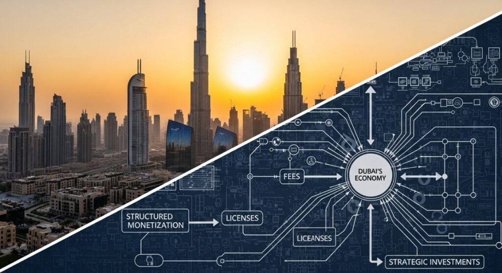 Dubai 1 Big Revenue Secret: बिना Income Tax के अमीर कैसे बना Dubai? अरबों की कमाई, छिपी फीस और ‘करोड़पति मॉडल’ का असली सच। 2 Dubai