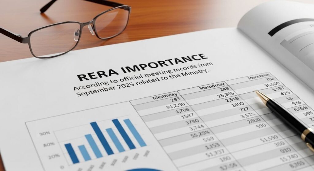 RERA 1 Powerful Buyer Protection: RERA कानून क्या है? प्रॉपर्टी खरीदते समय आपकी सबसे बड़ी ढाल कैसे बनता है यह कानून। 6 RERA