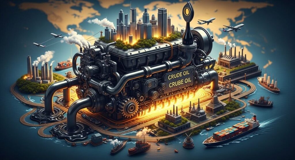 Crude Oil 1 Powerful Economic Engine: crude oil को क्यों कहते हैं Global Economy का इंजन? एक चाल से हिल जाती है पूरी दुनिया! 5 crude oil