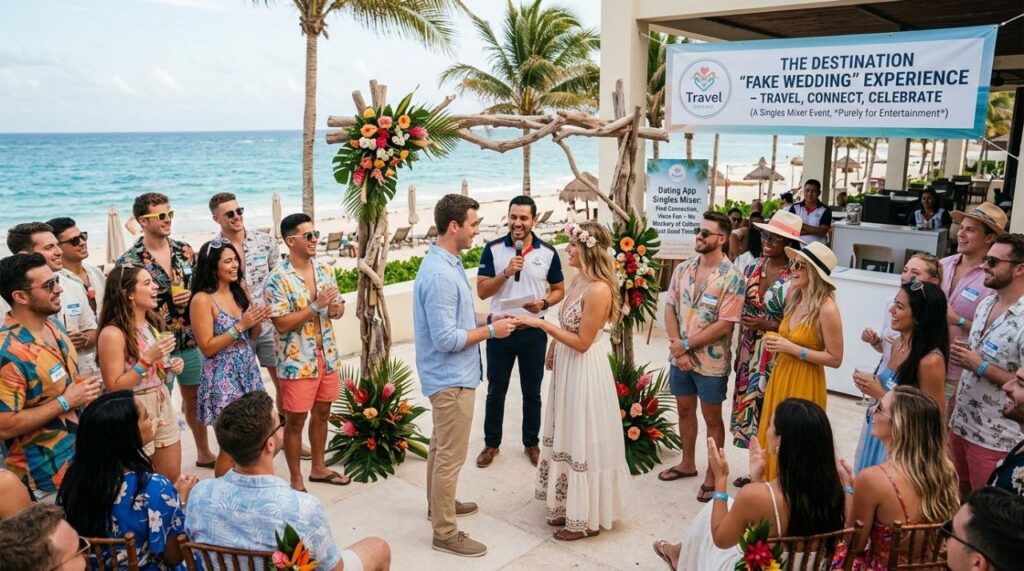 fake wedding