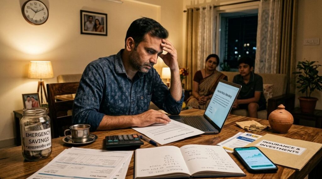 Job चली जाए तो पैसों की टेंशन से कैसे बचें? Financially Strong बनने की असली Strategy। 2026 2 Job