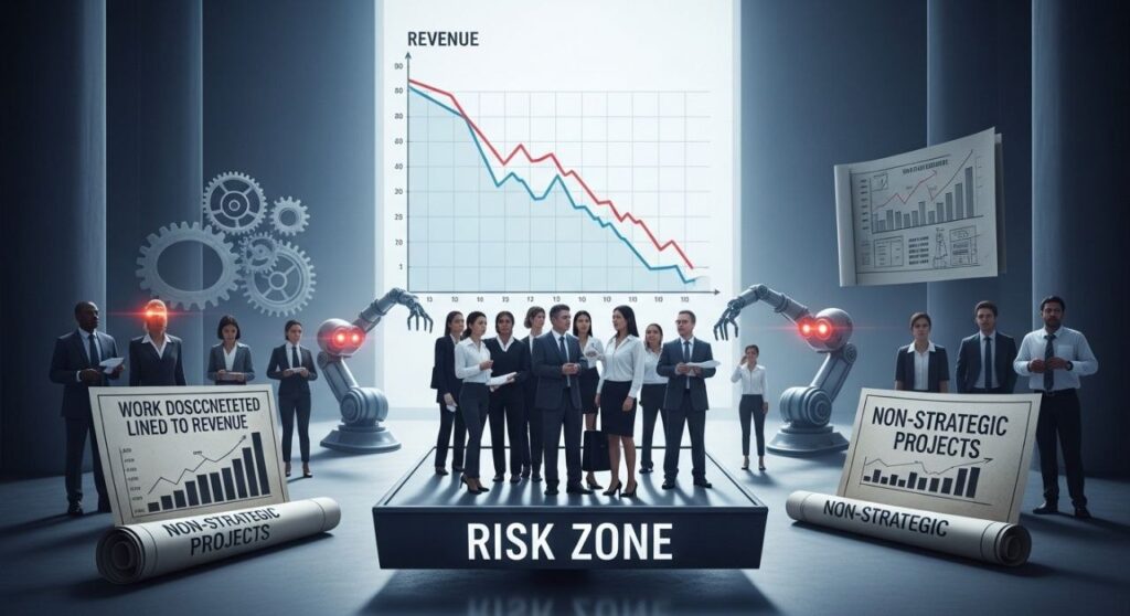 46,750 नौकरियां गईं, Big Tech में AI का असली डर। 2026 3 AI