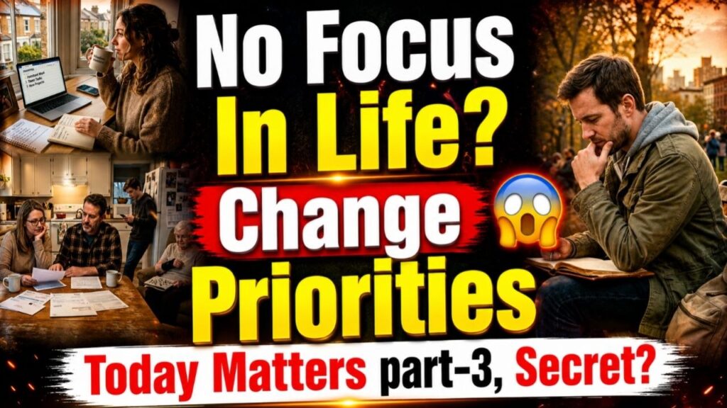 Today Matters Part 3: आपकी Priorities ही आपकी जिंदगी को Focus देती हैं। 2026 7 photo 6339332361685766016 y