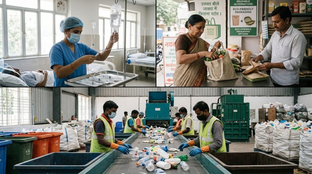 74% वाली Plastic Headline का सच, भारत कहाँ खड़ा है? 2026 2 Plastic