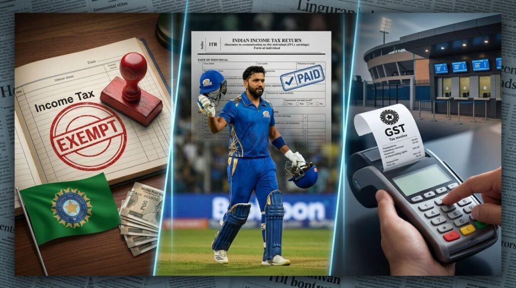 IPL की अरबों वाली कमाई और BCCI का Tax Secret। 2026 3 BCCI