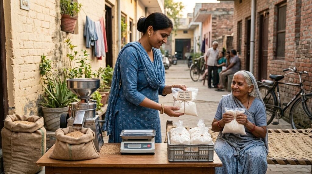 1 लाख से 1 करोड़: एक मां ने आटा चक्की से कैसे किस्मत बदल दी। Sharmaji Ka Aata। 2026 2 Sharmaji Ka Aata