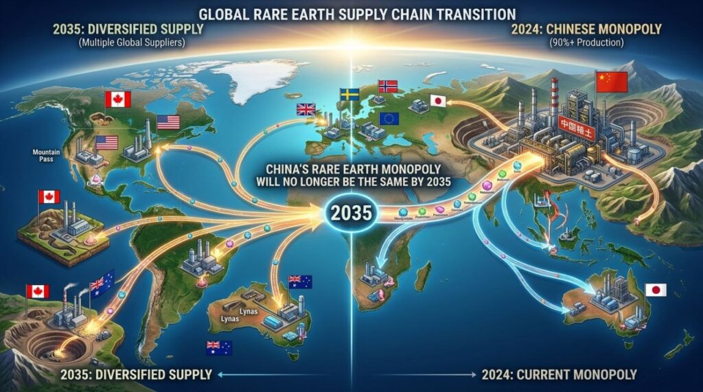 2035 तक China का Rare Earth Empire कैसे कमजोर होगा? 2026 2 Rare Earth