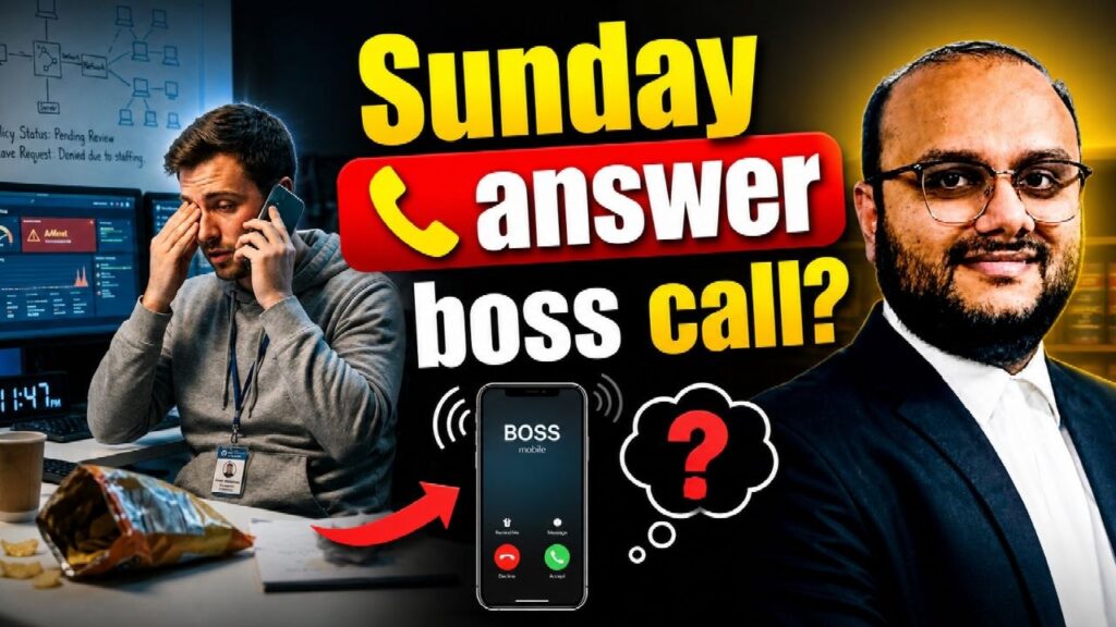Sunday के दिन Boss का Call, क्या Employee को उठाना जरूरी है? 2026 7 photo 6318907069184020353 y