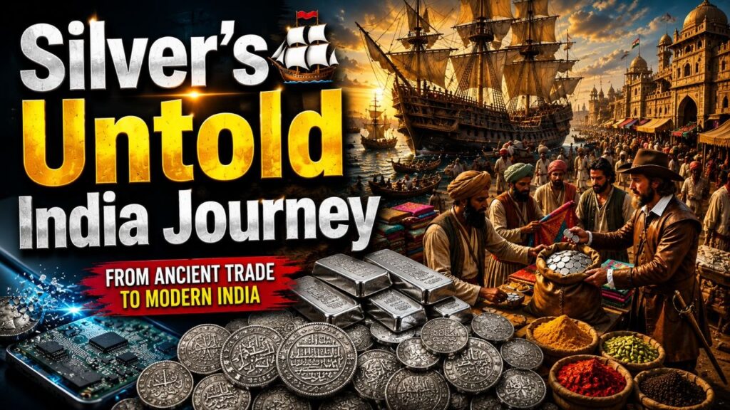 Silver का इतिहास: जहाजों से भारत तक आई दुनिया की चमक। 2026 13 6213112416841699711