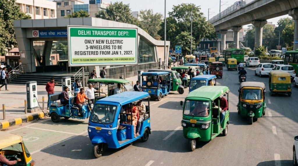 दिल्ली EV Policy 2026: Auto Sector के लिए खतरे की घंटी? 2026 6 EV Policy