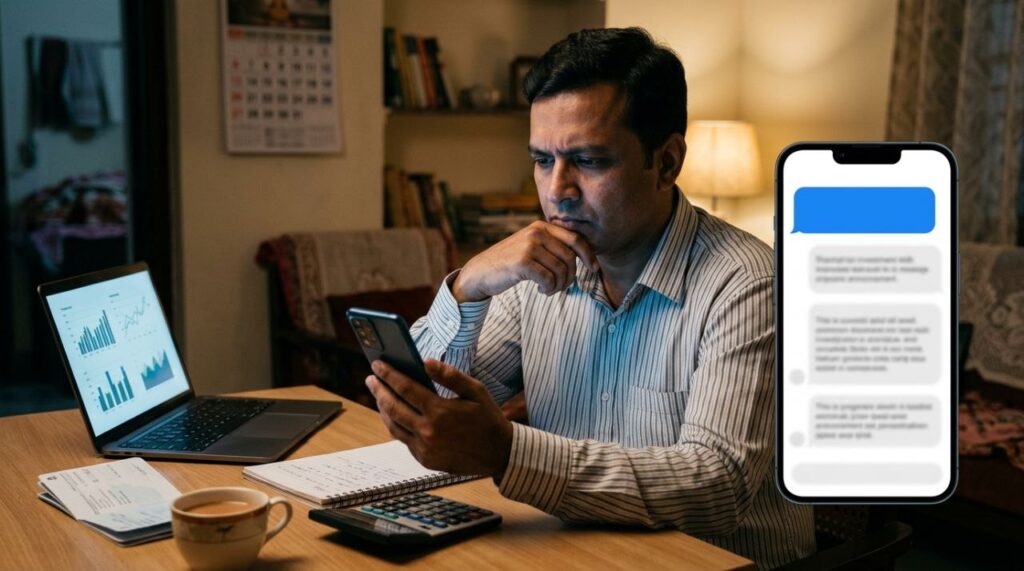 WhatsApp और Telegram Investment Tips: कैसे खाली हो सकता है आपका खाता? 2026 5 WhatsApp