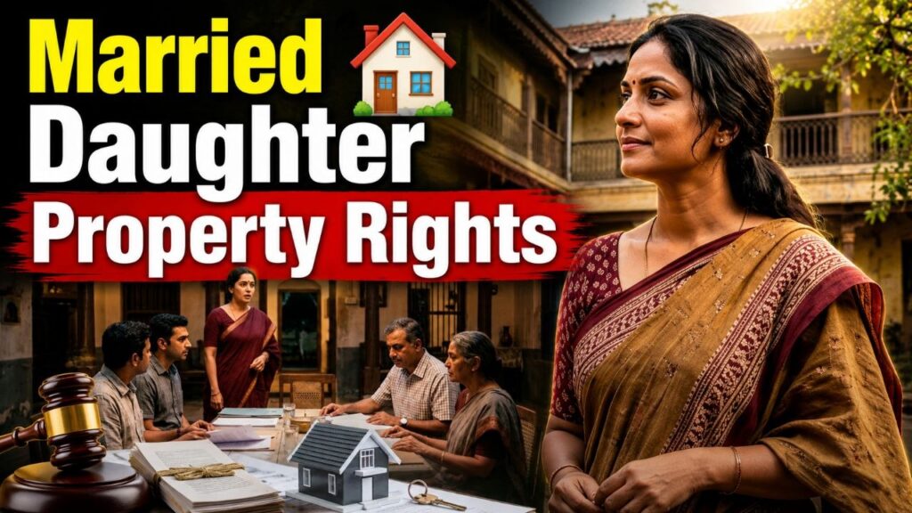 क्या शादीशुदा बेटी पापा की Property पर दावा कर सकती है? कानून का असली सच। 2026 13 6242363845661889125