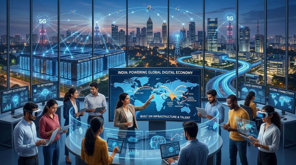 भारत का Data Center Boom: 2030 तक 1 लाख Jobs की असली कहानी। 5 Data Center