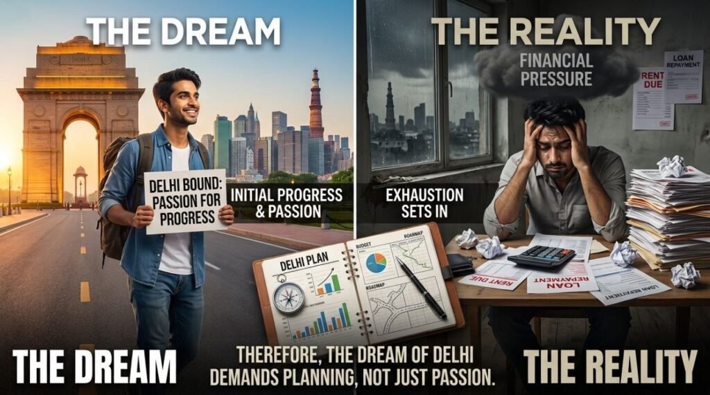 Delhi में सपनों की असली कीमत। 2026 4 Delhi