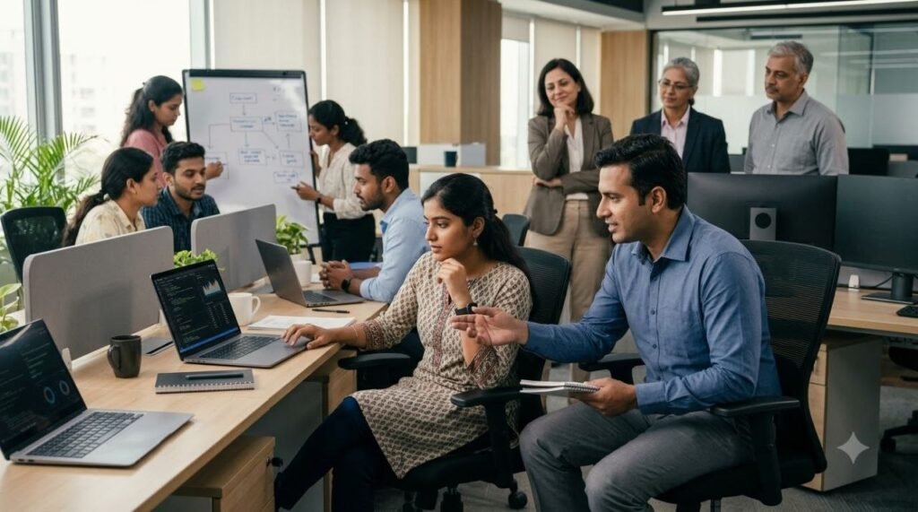 AI की नई दौड़: GenZ के लिए I T कंपनियों का खुला दरवाजा। 2026 4 GenZ