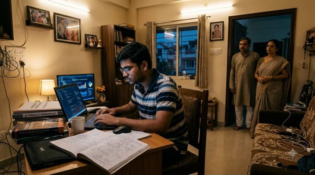 AI की नई दौड़: GenZ के लिए I T कंपनियों का खुला दरवाजा। 2026 6 GenZ