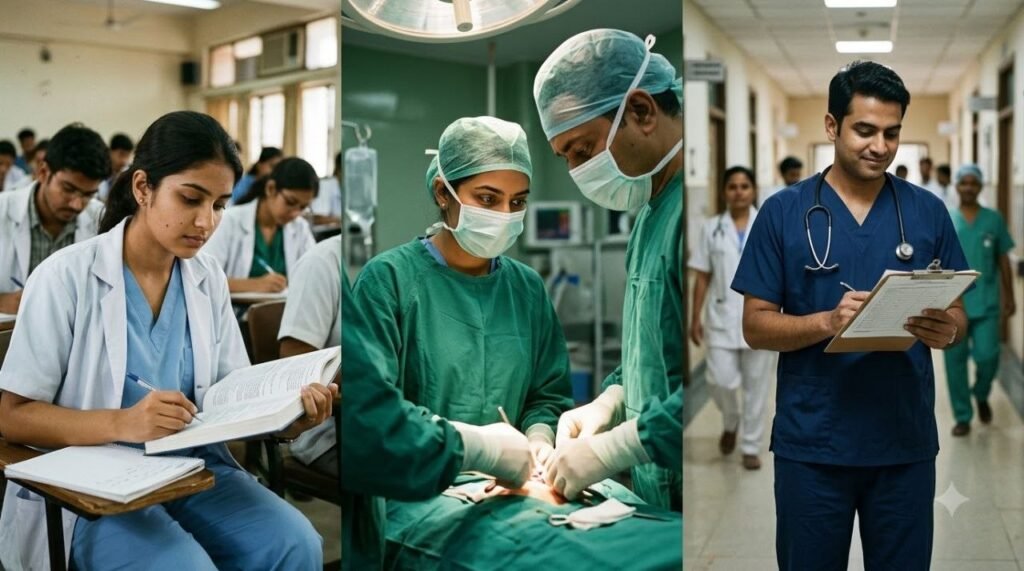 MBBS के बाद Surgeon बनने का असली रास्ता। 2026 3 Surgeon