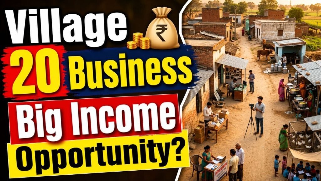 गांव में 20 Business: शहर छोड़े बिना कमाई का नया रास्ता। 13 6269465767904482393