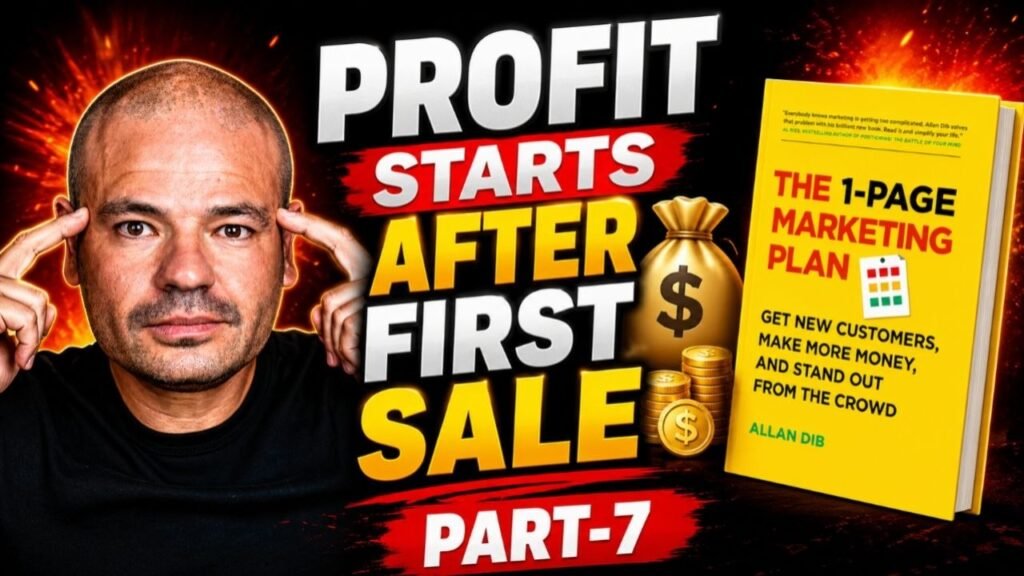Customer Lifetime Value, पहली Sale के बाद Business का असली Profit कैसे शुरू होता है? The 1-Page Marketing Plan Part 7' 13 6271556472084829049