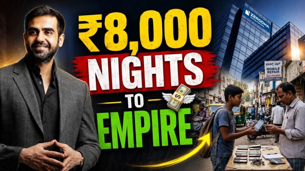 ₹8,000 की रातों से ₹27,000 करोड़ तक Nikhil Kamath की कहानी। 13 6291878406198596672 1