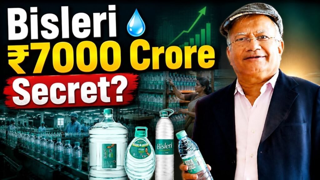 Bisleri: फ्री पानी से ₹7000 करोड़ Brand तक की कहानी। 13 6291878406198596843
