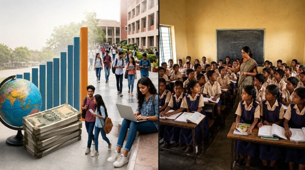 भारत की Education का असली Bill: हर छात्र पर खर्च की कहानी। 2026 3 Education