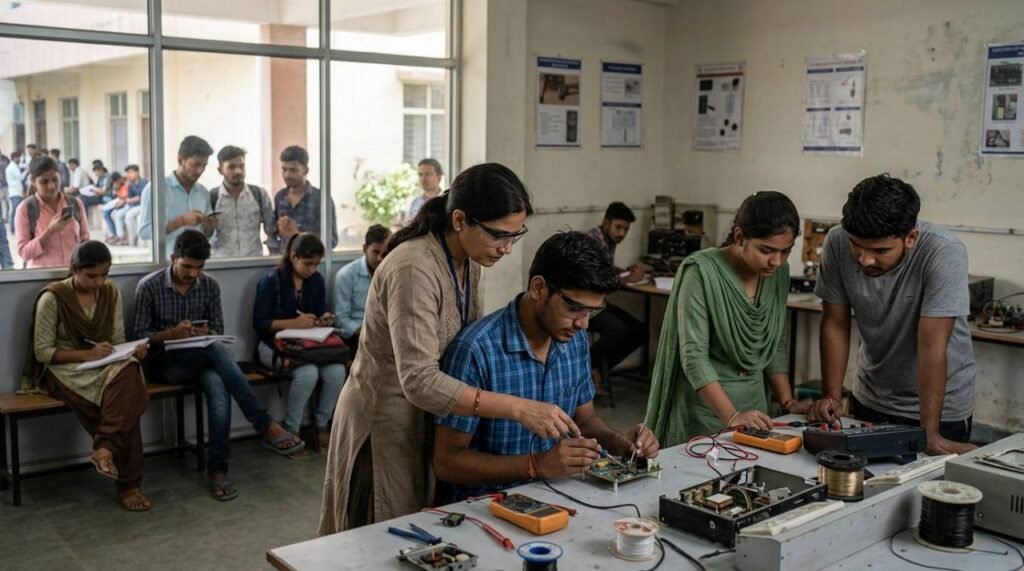 भारत का Gen-Z: मोबाइल हाथ में, नौकरी सवाल में। 2026 4 Gen-Z