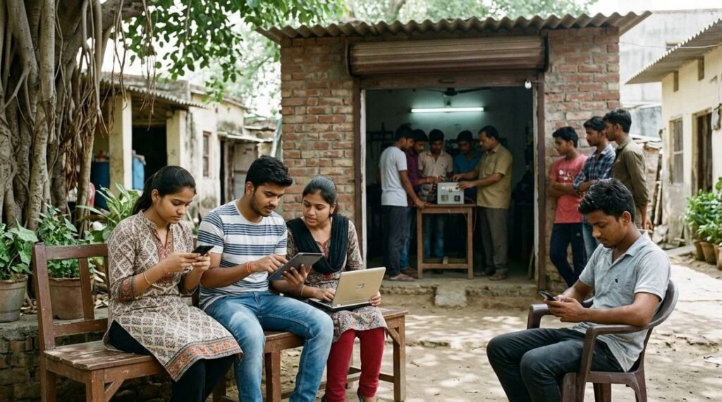 भारत का Gen-Z: मोबाइल हाथ में, नौकरी सवाल में। 2026 6 Gen-Z