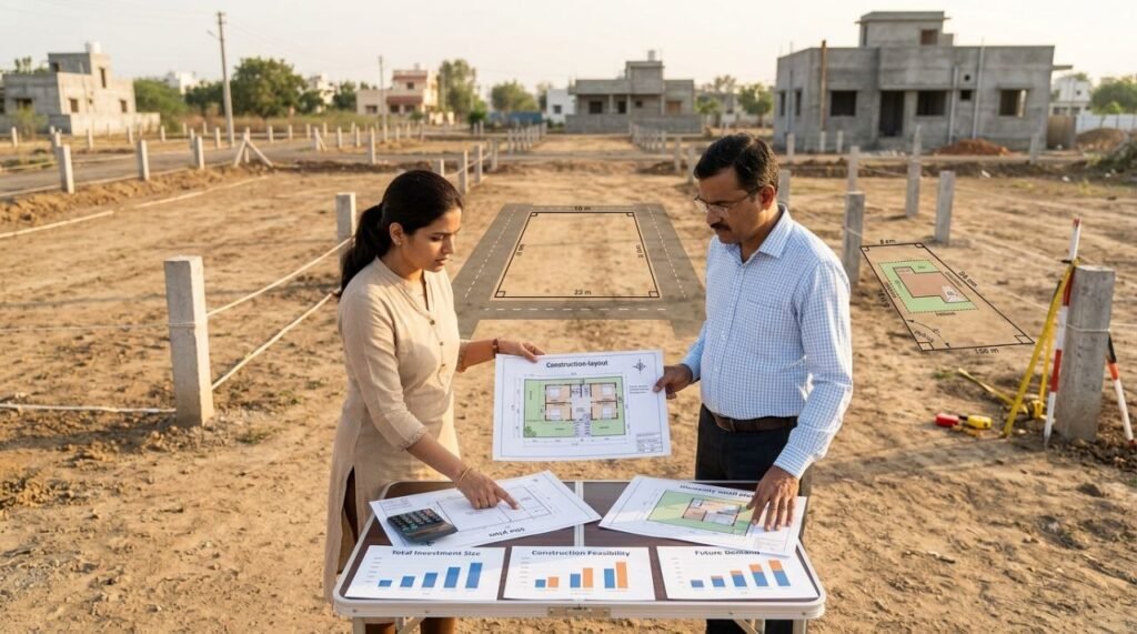 Plot या फ्लैट: Real Estate Investment का असली फायदा कहाँ छिपा है? 2026 2 Plot