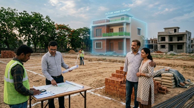 Plot या फ्लैट: Real Estate Investment का असली फायदा कहाँ छिपा है? 2026 3 Plot