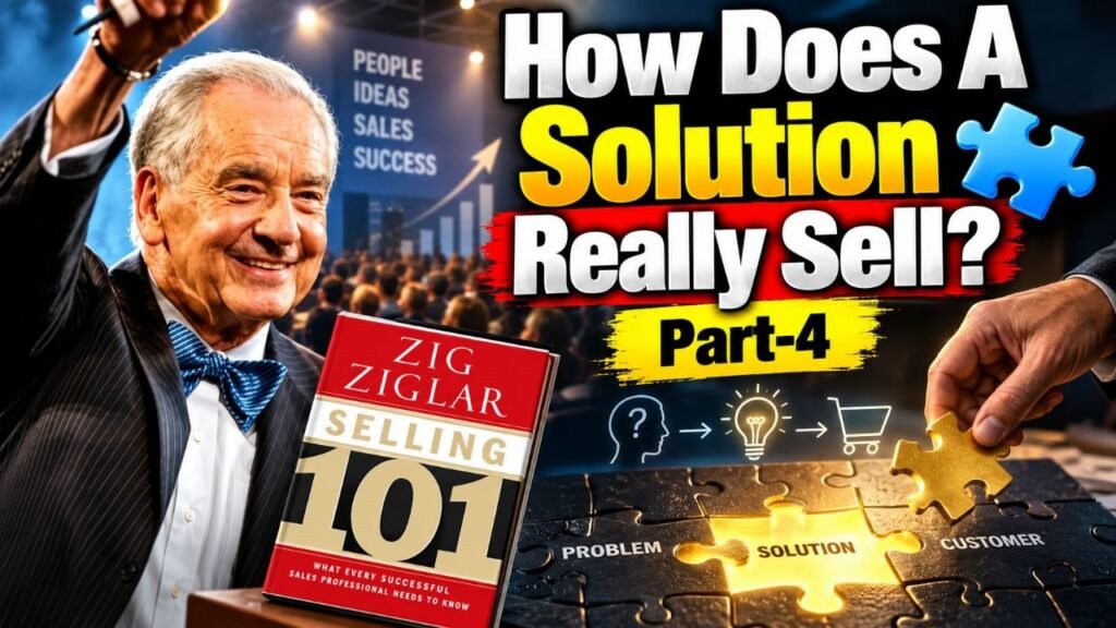 SELLING 101 - What Every Successful Sales Professional Needs to Know Part-4: समस्या का Solution कैसे बिकता है? 13 6156487537946465730