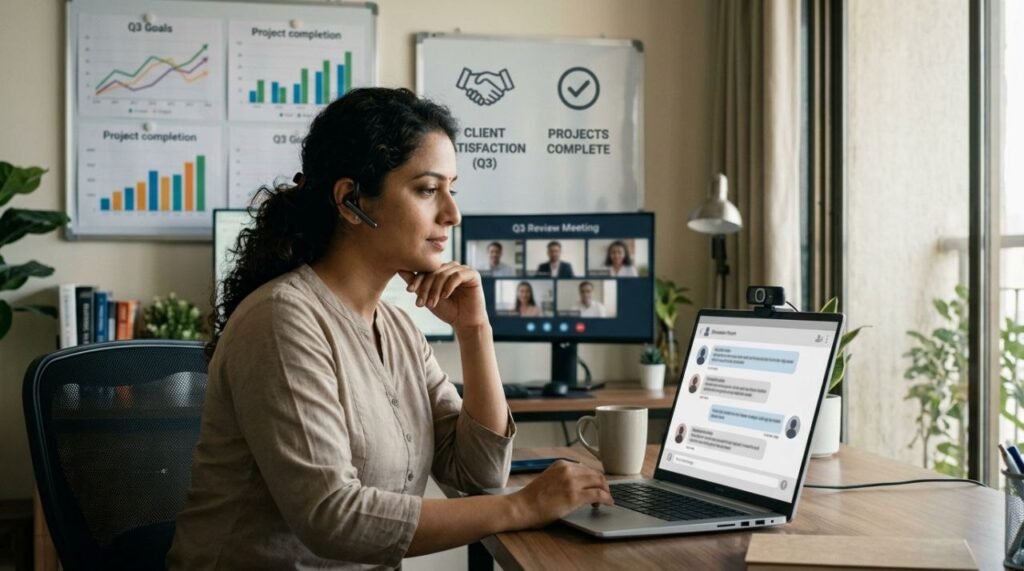 Work From Home में Camera On: नौकरी, निगरानी और Privacy की असली लड़ाई। 2026 4 Work From Home