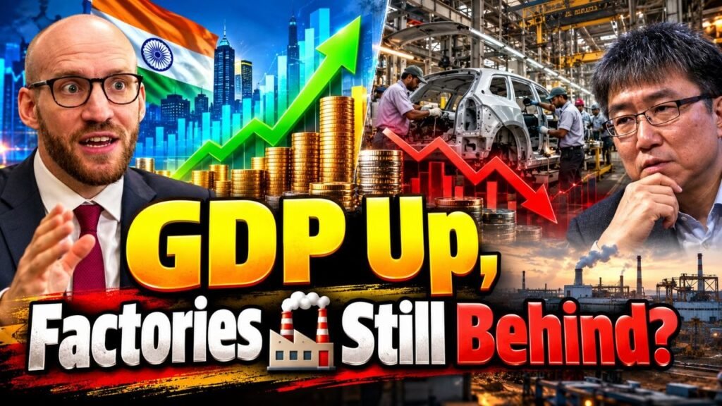 भारत की Manufacturing Mystery: GDP तेज, Factory क्यों पीछे? 2026 13 6212866826316748749