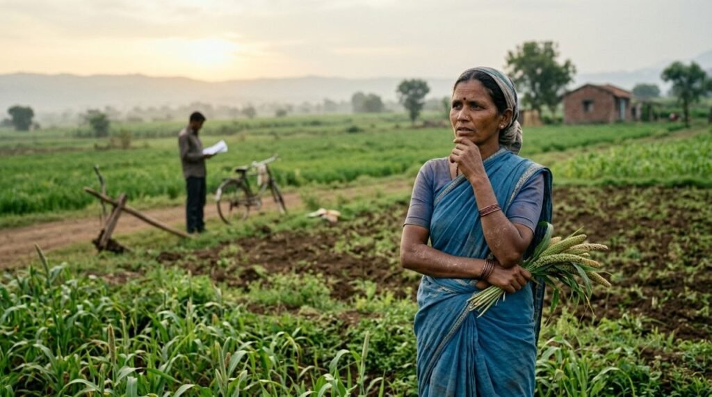 Female Farmer की पहचान: खेत वही, नाम किसी और का? 2026 2 Female Farmer