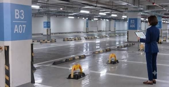196 Parking Spaces: जमीन नहीं, Scarcity खरीदने वाली महिला। 2 Parking Space