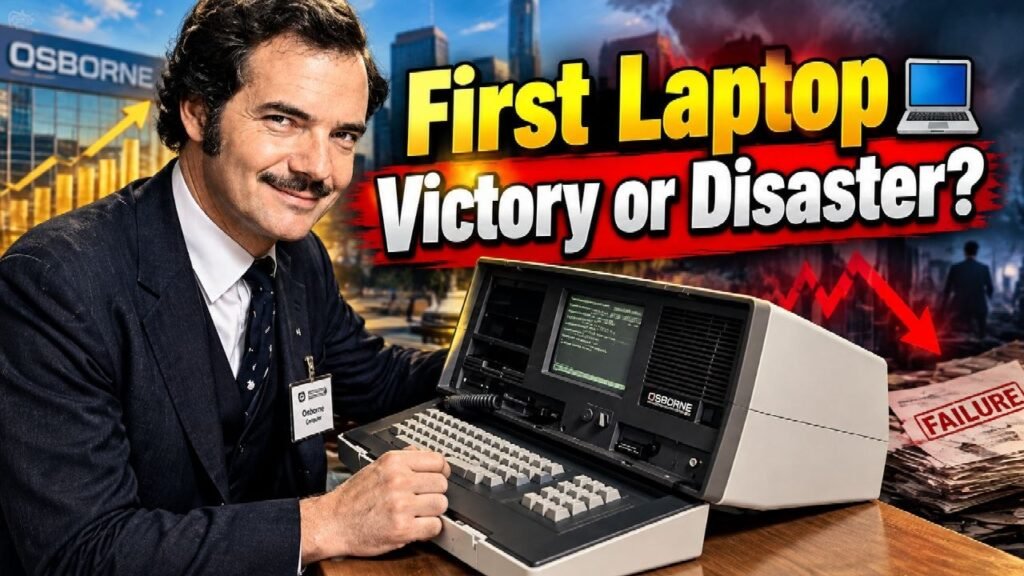 दुनिया का पहला Laptop? Adam Osborne की जीत और दिवालिया होने की असली कहानी। 2026 13 6222014393692659104